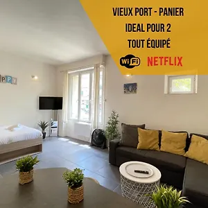 ô Pied Du Paniervieux Portspacieuxwifinetflix Appartement Marseille